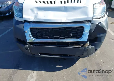 2019 Ram Promaster 2500 High Roof 136 Wb из США, поврежденный, VIN 3C6TRVCG0KE539194